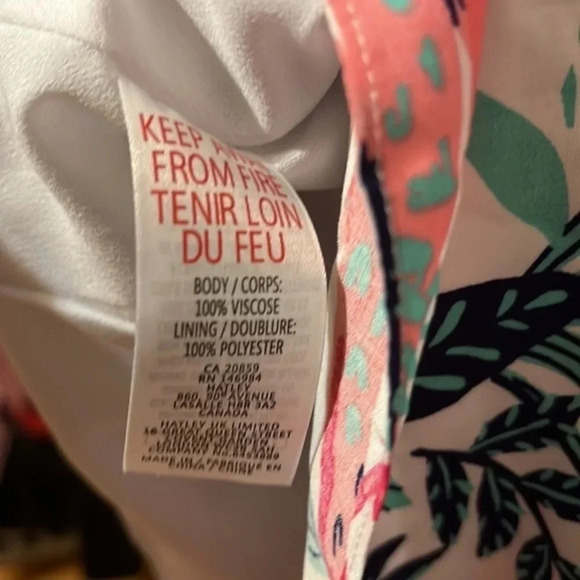 Hatley | NEW Meghan midi dress Pineapple Smoothie women’s XL NWT sleeveless - Picture 9 of 9